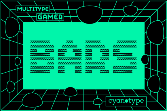Bars: A Pixelated Display Font for Modern Designs