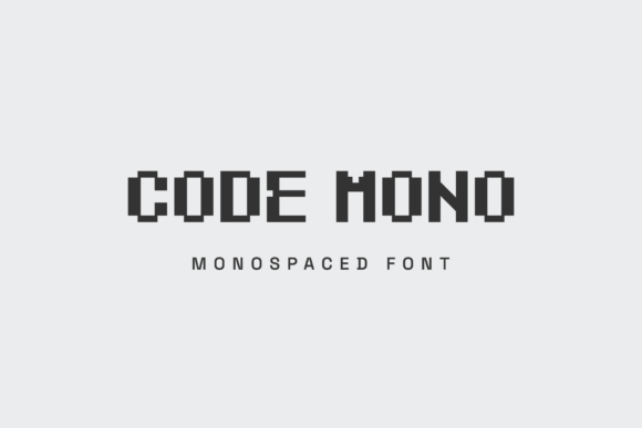 Code Mono: Your Gateway to Sharp, Pixel-Inspired Design