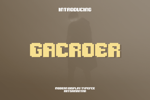 Gacroer: A Modern Pixel Font with Timeless Appeal