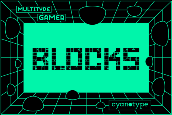 Gamer Blocks: The Pixelated Font for Modern Design