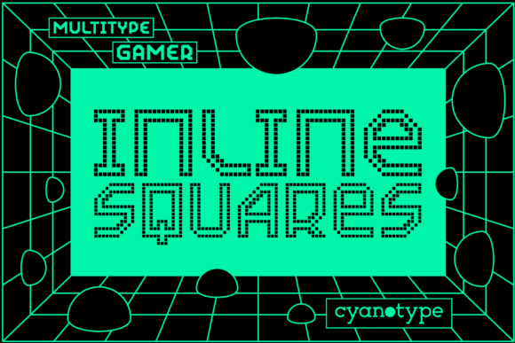 Gamer Inline Squares: A Distinctive Pixel Font for Modern Designs