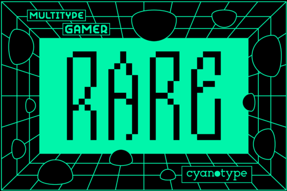 Gamer Rare: A Pixel-Perfect Font for Modern Design