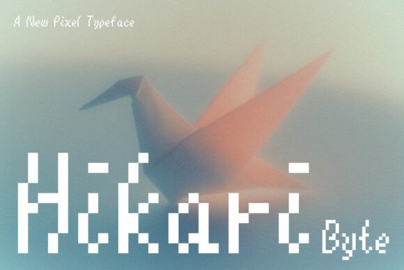 Hikari Byte: A Minimal Pixel Font with Japanese Elegance