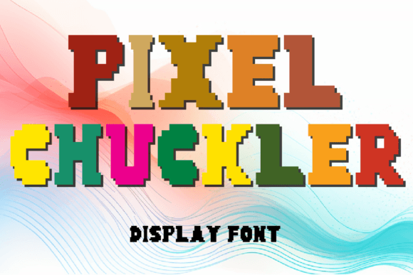 Pixel Chuckler Font: A Playful Pixel Art Typeface