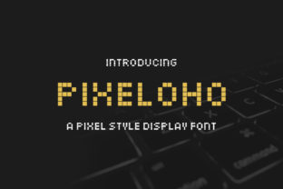 Pixeloho: A Modern Minimalist Pixel Font