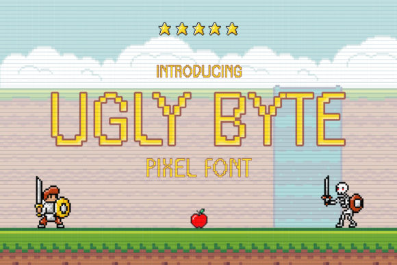 Ugly Byte: A Creative Pixel Font for Modern Projects